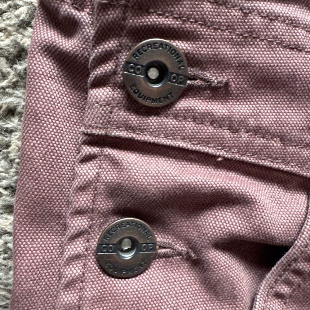 REI Co-op Trailsmith Short Overalls Women's Size 8 Canyon Dusk Shortalls - Picture 4 of 9